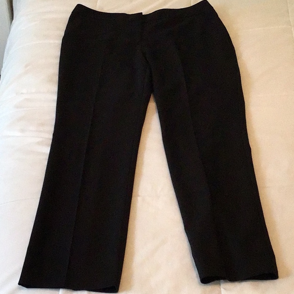 Women’s black dress pants -So Slimming by Chico’s